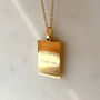 Love And Luck Bespoke Birthstone And Initial Necklace, thumbnail 9 of 11