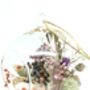 Dried Flowers And Rose Quartz Crystal Terrarium Kit, thumbnail 6 of 6