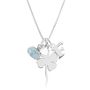 Personalised Good Luck Charm With Birthstones Necklace, thumbnail 13 of 13