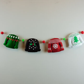 Christmas Jumpers Garland, 2 of 6