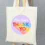 Thank You Rainbow Teacher Tote Bag, thumbnail 1 of 2