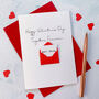 Personalised Together Forever Valentine's Envelope Card, thumbnail 2 of 3