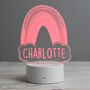 Personalised Rainbow LED Colour Changing Night Light, thumbnail 8 of 8