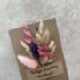Teaching Assistant Dried Flower Card, thumbnail 2 of 3