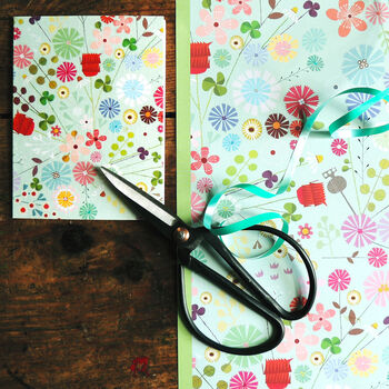 Mini Floral Greetings Card, 3 of 5