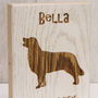 Personalised Pet Silhouette Wooden Artwork, thumbnail 2 of 8