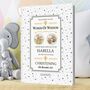 Christening Gift Book Personalised Words Of Wisdom, thumbnail 1 of 10