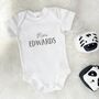 'Mini' Personalised Babygrow Gift For New Baby, thumbnail 5 of 10