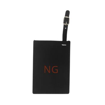 Personalised Leather School Bag Tag, 3 of 3