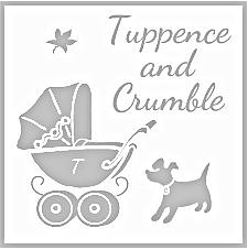 Tuppence and crumble logo