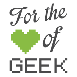 for the love of geek logo