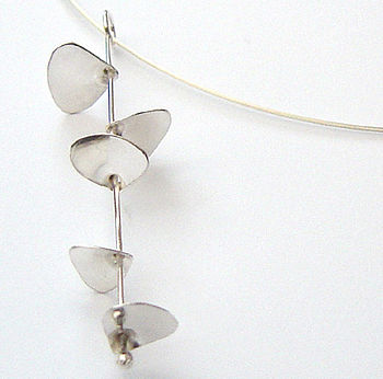 Sterling Silver Single Eucalyptus Necklace, 11 of 12