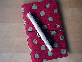 Hand Block Printed Cotton Notebook, 4 of 7