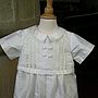 Christening Gown And Romper 'Fulham White', thumbnail 2 of 3