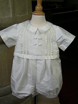 Christening Gown And Romper 'Fulham White', 2 of 3