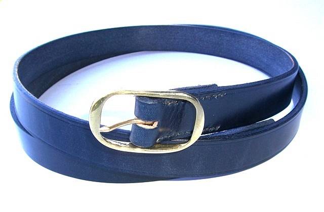 Handmade English Leather Belt By Miller and Jeeves | notonthehighstreet.com