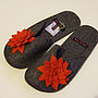 Suzie Slipper with Lily Flower, thumbnail 2 of 8