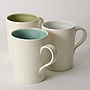 Handmade Tall Porcelain Mug, thumbnail 9 of 10