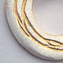 Gold Detail Etched Necklace, thumbnail 2 of 5