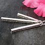 Personalised Silver Bar Necklace, thumbnail 9 of 10