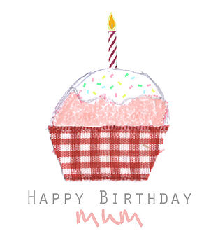 Personalised Cupcake Birthday Card, 4 of 4