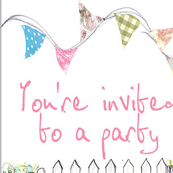 Personalised Party Invitation By Marf Creative | notonthehighstreet.com