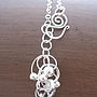Sterling Silver Charm Necklace, thumbnail 5 of 6