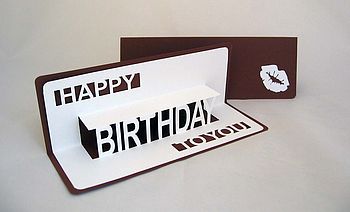 Happy Birthday To You Pop-Up Card, 5 of 8