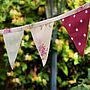 Vintage Floral Bunting, thumbnail 3 of 3