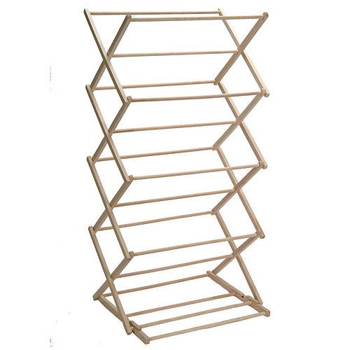 Folding Wooden Clothes Horse By Garden Trading