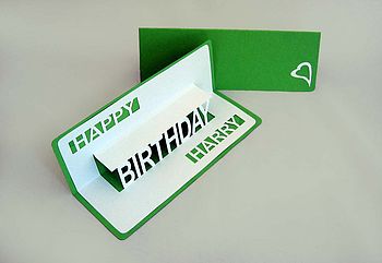 Personalised Birthday Pop Up Card, 5 of 7
