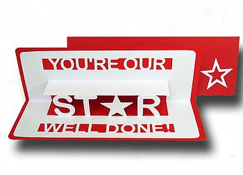 Personalised A Star Exam Results Pop Up Card, 2 of 6