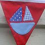 Boys Nautical Boat Bunting, thumbnail 2 of 3