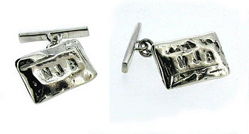 Personalised Sterling Silver Cufflinks, 2 of 4