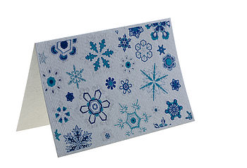 Pack of Snowflake Cards, 3 of 4