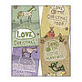 A fantastic collection of 4 assorted contemporary Christmas card designs. , thumbnail 1 of 2