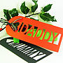 Giant Personalised Gift Tag Bookmark, thumbnail 2 of 3