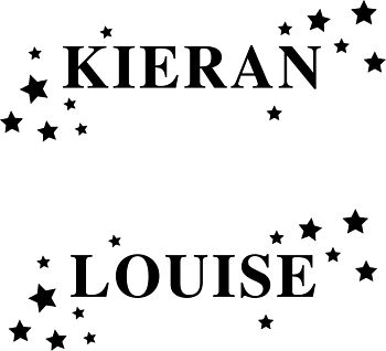 Personalised Name Stars Wall Sticker, 4 of 6