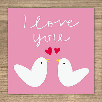 Love Birds Card, 2 of 3