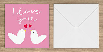 Love Birds Card, 3 of 3