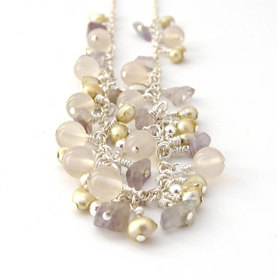 Gems Necklace By Rosemary Harper Handmade Jewellery ...