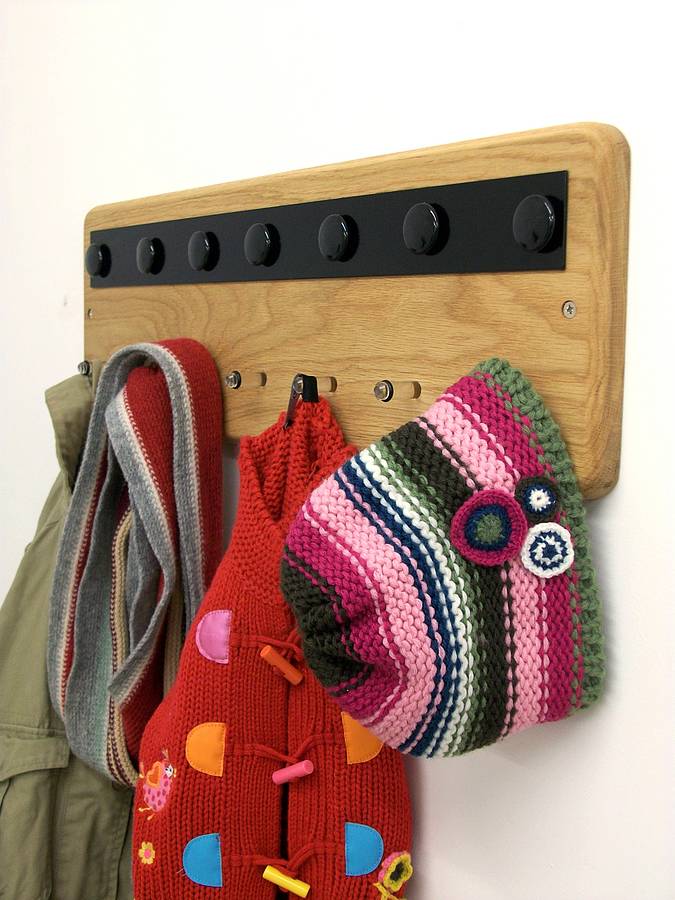 notice board and coat rack by mijmoj design