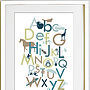 Boy's Alphabet Print, thumbnail 2 of 2