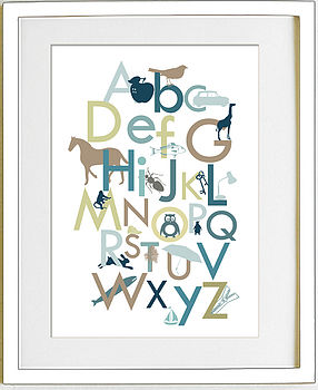 Boy's Alphabet Print, 2 of 2