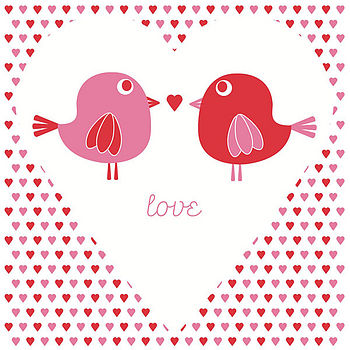 'lovey dovey' greeting card by allihopa | notonthehighstreet.com