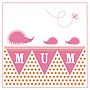 'Mum' greeting card, thumbnail 3 of 3
