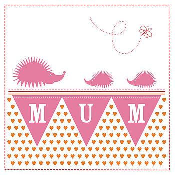 'Mum' greeting card, 3 of 3