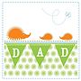 'Dad' Greeting Card, thumbnail 1 of 2