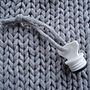 Hand Knitted Hot Water Bottle Cover, thumbnail 2 of 4