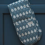 Isabella Blue Double Oven Gloves, thumbnail 1 of 5